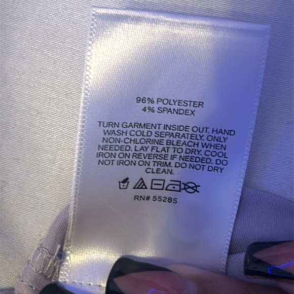 Lilac Silk Blouse - Picture 4 of 4